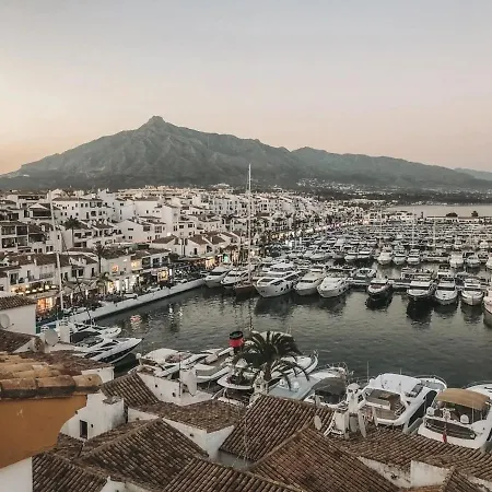 Luxury Golden Sunset Aloha Puerto Banus Apartment